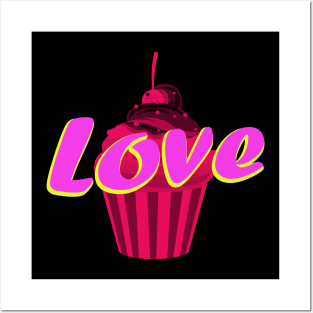 Cupcake Love Posters and Art